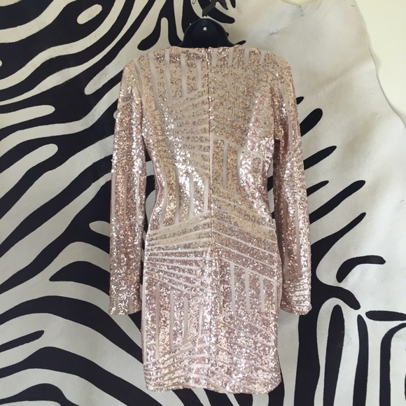 Gold Sequin Dress - Picture 3 of 3